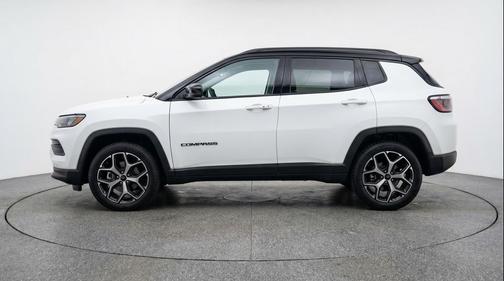 Bright White Clearcoat 2025 Jeep Compass Limited