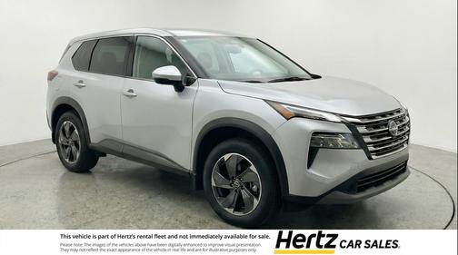 Brilliant Silver Metallic 2025 Nissan Rogue SV