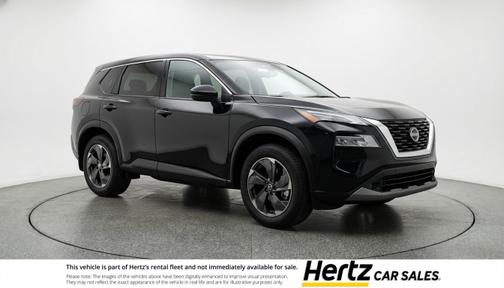Super Black 2025 Nissan Rogue SV