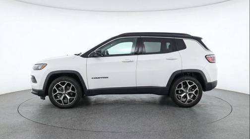 Bright White Clearcoat 2025 Jeep Compass Limited