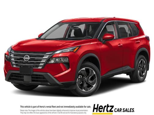 Scarlet Ember Tintcoat 2025 Nissan Rogue SV