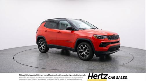 Red Hot Pearlcoat 2025 Jeep Compass Limited