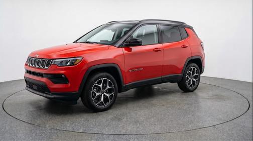 Red Hot Pearlcoat 2025 Jeep Compass Limited