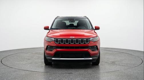 Red Hot Pearlcoat 2025 Jeep Compass Limited