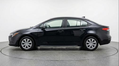 Midnight Black Metallic 2025 Toyota Corolla LE