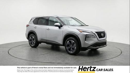 Brilliant Silver Metallic 2025 Nissan Rogue SV