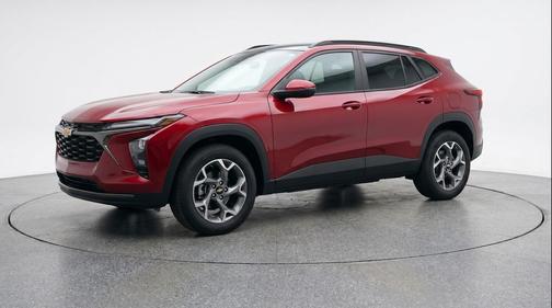 Crimson Metallic 2025 Chevrolet Trax LT