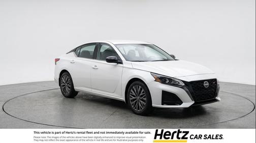 Glacier White 2025 Nissan Altima SV FWD