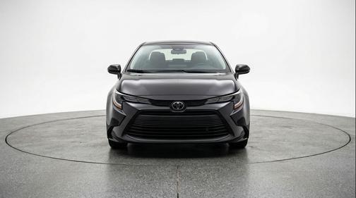 Midnight Black Metallic 2025 Toyota Corolla LE