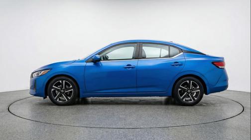 Electric Blue Metallic 2025 Nissan Sentra SV
