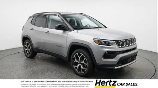 Silver Zynith Metallic Clearcoat 2025 Jeep Compass Limited
