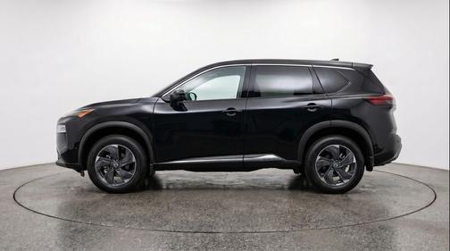 Super Black 2025 Nissan Rogue SV