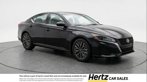 Super Black 2025 Nissan Altima SV FWD