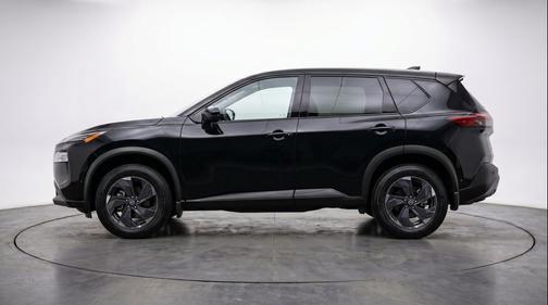 Super Black 2025 Nissan Rogue SV