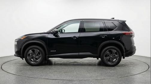 Super Black 2025 Nissan Rogue SV