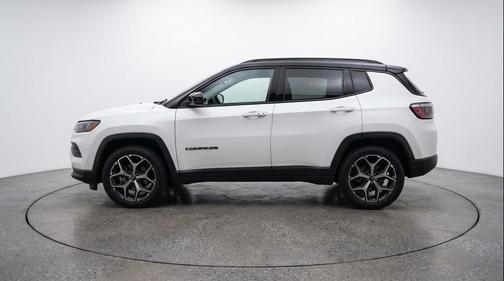 Bright White Clearcoat 2025 Jeep Compass Limited