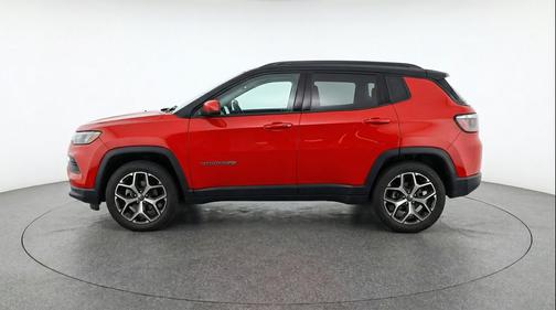 Red Hot Pearlcoat 2025 Jeep Compass Limited