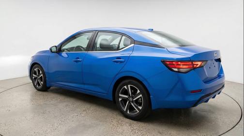 Electric Blue Metallic 2025 Nissan Sentra SV