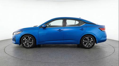Electric Blue Metallic 2025 Nissan Sentra SV
