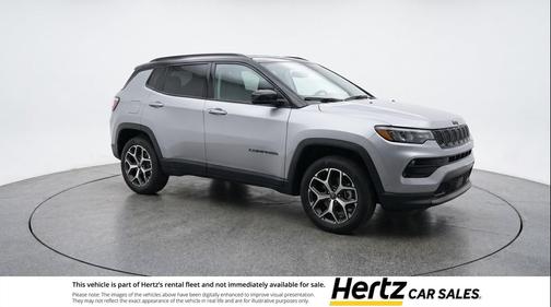 Silver Zynith Metallic Clearcoat 2025 Jeep Compass Limited