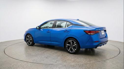 Electric Blue Metallic 2025 Nissan Sentra SV