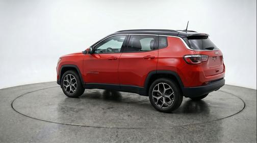 Red Hot Pearlcoat 2025 Jeep Compass Limited