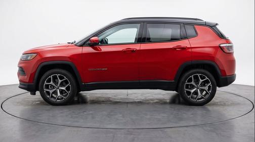 Red Hot Pearlcoat 2025 Jeep Compass Limited
