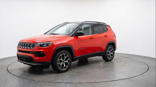 Red Hot Pearlcoat 2025 Jeep Compass Limited