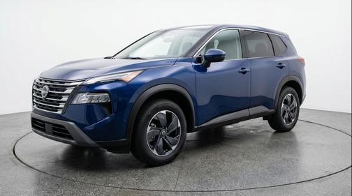 Deep Ocean Blue Pearl 2025 Nissan Rogue SV