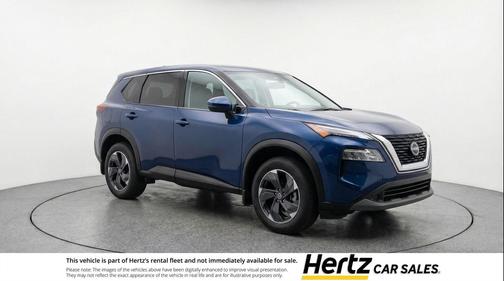 Deep Ocean Blue Pearl 2025 Nissan Rogue SV
