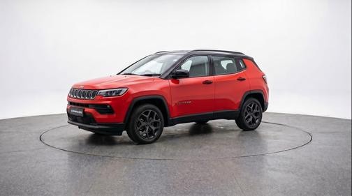 Red Hot Pearlcoat 2025 Jeep Compass Limited