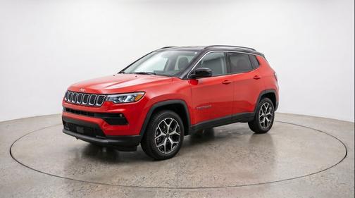 Red Hot Pearlcoat 2025 Jeep Compass Limited
