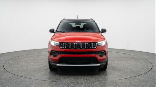 Red Hot Pearlcoat 2025 Jeep Compass Limited