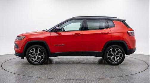 Red Hot Pearlcoat 2025 Jeep Compass Limited