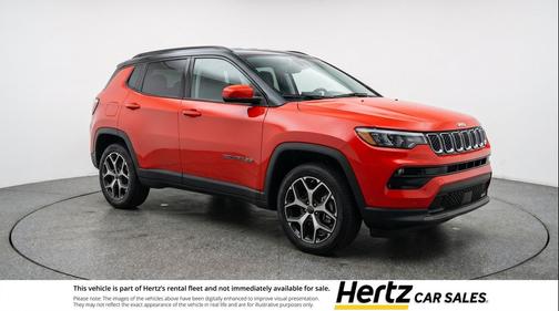 Red Hot Pearlcoat 2025 Jeep Compass Limited