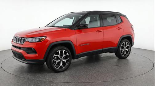 Red Hot Pearlcoat 2025 Jeep Compass Limited