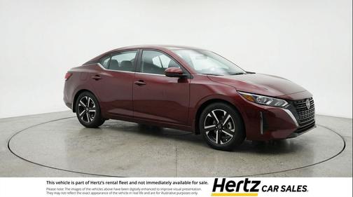 Rosewood Metallic 2025 Nissan Sentra SV