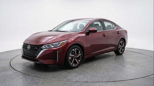 Rosewood Metallic 2025 Nissan Sentra SV