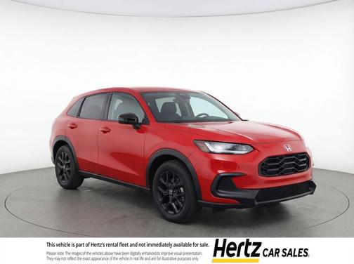 Milano Red 2025 Honda HR-V AWD Sport