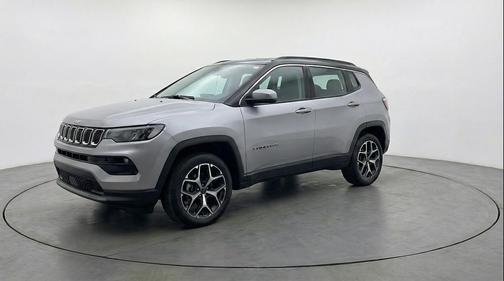 Silver Zynith Metallic Clearcoat 2025 Jeep Compass Limited