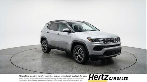 Silver Zynith Metallic Clearcoat 2025 Jeep Compass Limited