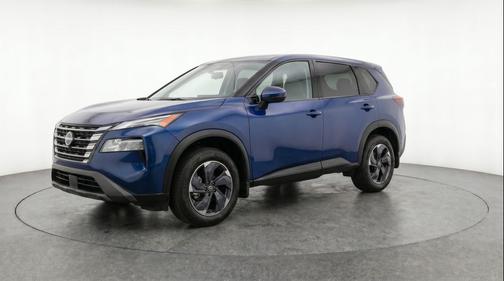 Deep Ocean Blue Pearl 2025 Nissan Rogue SV