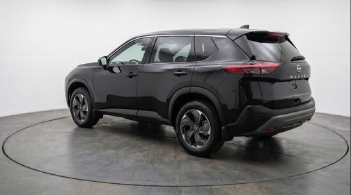 Super Black 2025 Nissan Rogue SV