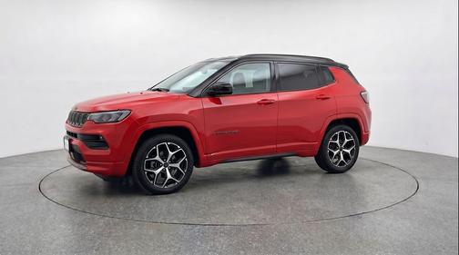 Red Hot Pearlcoat 2025 Jeep Compass Limited
