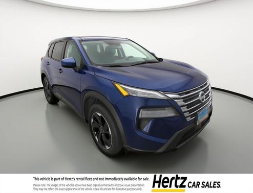 Deep Ocean Blue Pearl 2025 Nissan Rogue SV