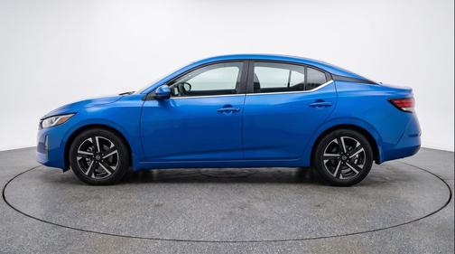 Electric Blue Metallic 2025 Nissan Sentra SV