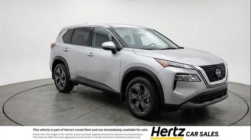 Brilliant Silver Metallic 2025 Nissan Rogue SV