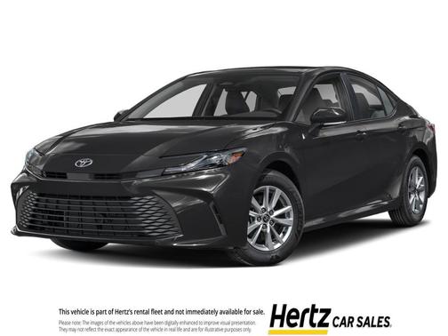 Midnight Black Metallic 2025 Toyota Camry LE
