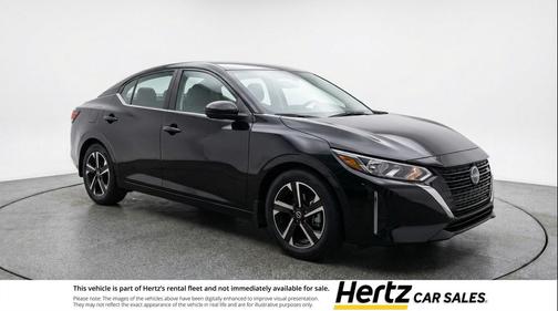 Super Black 2025 Nissan Sentra SV