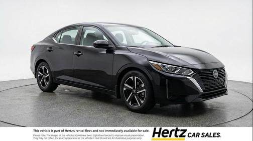 Super Black 2025 Nissan Sentra SV